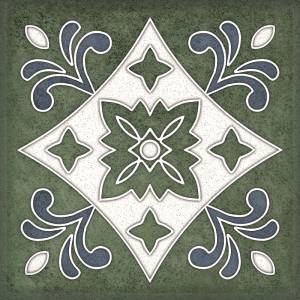 Декор Керлайф Smalto 924216 Decor 3 Verde 15x15