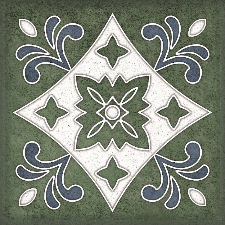 Декор Керлайф Smalto 924216 Decor 3 Verde 15x15