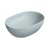 Раковина GSI Pura 886015 50 см, голубая матовая