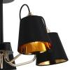 Потолочная люстра Illumico IL6120-5COU-79 BK GD фото 2