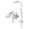 Душевая стойка Grocenberg GB7007WC белый, хром фото 8