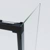 Душевой уголок Vincea Soft 2 VSR-3SO28014CLB профиль черный, стекло прозрачное, 140x80x200 фото 5