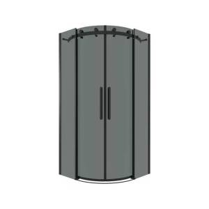 Душевой уголок Grossman Classic 301.K33.04.9090.21.10 90x90x195 черный матовый без поддона