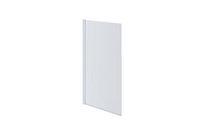 Шторка на ванну Aquatek AQ DEL SBA 08015CH профиль хром, стекло прозрачное 80x150
