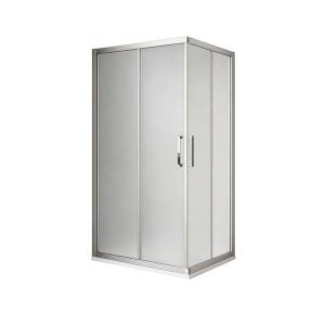 Душевой уголок Royal Bath HPD RB75105HPD-C-ST профиль сатин, стекло матовое, 105x75x200