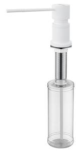 Дозатор для кухонной мойки Paulmark Kraft D003-WH Белый Матовый