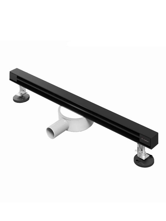 Душевой трап AltroBagno Траве (Trave) 071217 MB черный матовый, 60 см