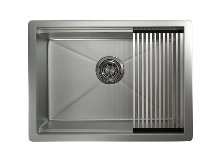 Мойка кухонная Granula Kitchen Space KS-6045U сталь матовая