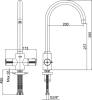 Смеситель для кухни E.C.A. Thermostatic 102108754EX фото 2