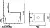 Унитаз-моноблок SantiLine SL-5013 безободковый, с микролифтом фото 3