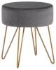 Пуф Stool Group Спейси vd-spacy-b27 велюр серый