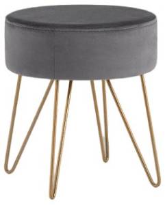 Пуф Stool Group Спейси vd-spacy-b27 велюр серый
