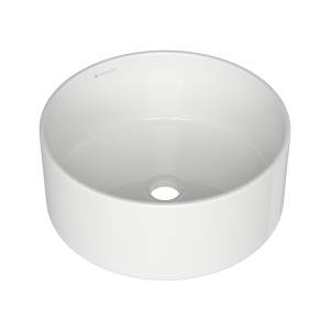 Раковина Aqueduto Espiral ESP0110 40x40, белый глянцевый