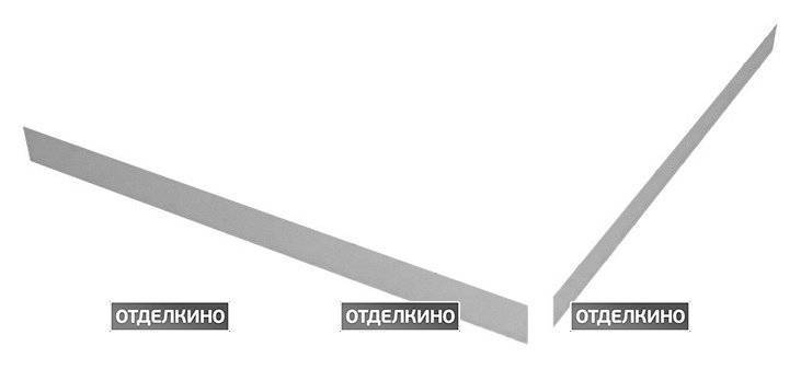 Экран для поддона Cezares TRAY-S-A-90-SCR-W