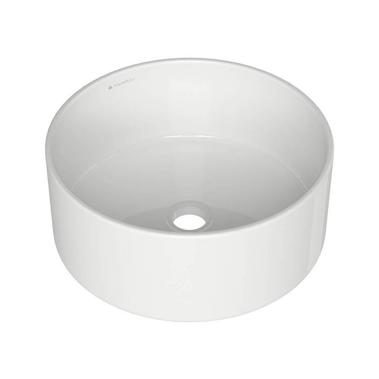 Раковина Aqueduto Espiral ESP0110 40x40, белый глянцевый