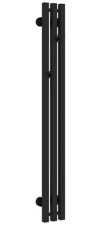 Полотенцесушитель водяной Сунержа Вердикт PRO 31-0459-1210 Матовый чёрный, 120x10