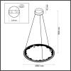 Подвесной светильник Odeon Light Cayon 7001/55L фото 2