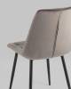 Набор из 4 стульев Stool Group Флекс OS-2499-V seat HLR-24 DUAL X4 антрацитовый велюр фото 8