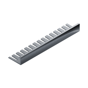 Профиль L-образный гибкий Neexy pv05-03 BS серебро блестящее 270x1x2.15