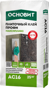 Клей Основит Максипликс Профи AC16 25 кг