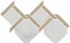 Декор Kerama Marazzi Монте Тиберио ID168 наборный матовый 48x29.5x0.9 фото 3
