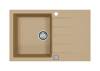 Мойка кухонная Alveus Granital Cadit 20 1132024 Beige - G55 с сифоном, 79x50