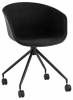 Кресло компьютерное Stool Group Libra SL-7040ZB bl-bl пластик черный, рогожка черный