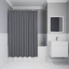 Штора для ванной Iddis Decor DL03P18i11 полиэстер, 200х180, серый