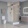 Душевой уголок BelBagno MARINO-2-AH-2-120/90-C-CR профиль хром, стекло прозрачное, 120x90x195 фото 3