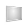 Зеркало BelBagno SPC-KRAFT-1000-800-LED-TCH-WARM с подсветкой и подогревом, Сатин фото 2