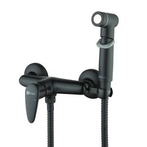 Смеситель для душа Lemark Pramen LM3318BL с гигиеническим душем Черный