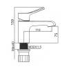 Смеситель для раковины Maretti Elena EA32RF163 хром фото 2
