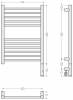 Полотенцесушитель электрический Сунержа Богема 3.1 00-6005-6040 прямой, 60x40 фото 4