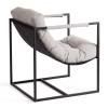 Кресло Tetchair Charli 24900 серо-бежевый, рогожка фото 5