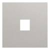 Лицевая панель для одиночной информационной розетки Rikett 35441 PL платина