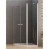 Душевое ограждение NEW TRENDY NEW SOLEO  100x80x195 K-0611 (хром) фото 2