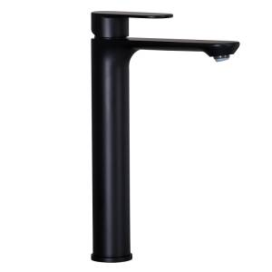 Смеситель для раковины Splendy Rest RE201294GK1BM высокий, черный матовый