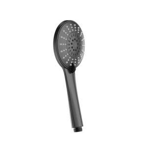 Лейка для душа Milardo Ideal Spa ILS5FBRM18 5F, черная матовая