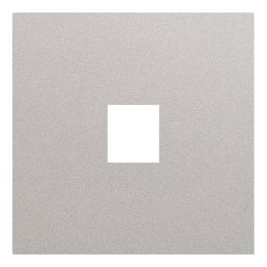 Лицевая панель для одиночной информационной розетки Rikett 35441 PL платина