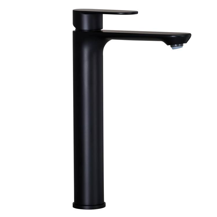 Смеситель для раковины Splendy Rest RE201294GK1BM высокий, черный матовый