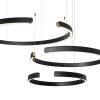 Подвесной светодиодный светильник Loft IT Ring 10025/3 Black фото 3