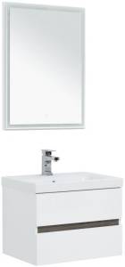 Мебель для ванной Aquanet Беркли 60 258905 белый, дуб рошелье, 1277x600x455