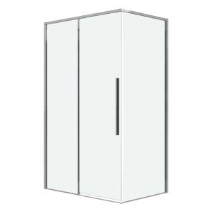 Душевой уголок Grossman Galaxy 120.K33.01.1110.10.00 профиль хром, стекло прозрачное, 110x100x195