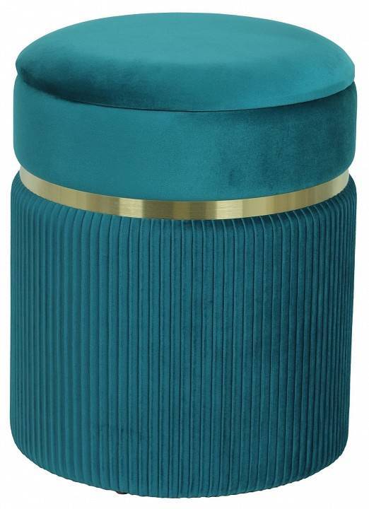 Пуф-сундук Stool Group Миранда 19B352VA-8167-64 велюр бирюзовый с ящиком
