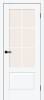 Межкомнатная дверь Bravo Прима-13.0.1 полотно White Silk, стекло Magic Fog 800x2000