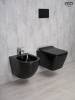 Унитаз подвесной Gid Cuadrado Tr2144BL 62224Y черный глянцевый фото 4