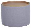 Пуф-сундук Stool Group Хюгге 19B260LL Y13-8 L рогожка серая с ящиком фото 5