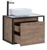 Тумба под раковину Aquanet Nova Lite Loft 75 L 261658 дуб рустикальный фото 10