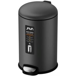Ведро с микролифтом 8 л JAVA S-885-8Q графит