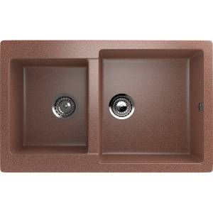 Мойка кухонная Ulgran Classic U-505-307 Терракот